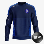 Glen Rovers Antrim KCS Helios Crew Neck Top - Navy / Royal / White