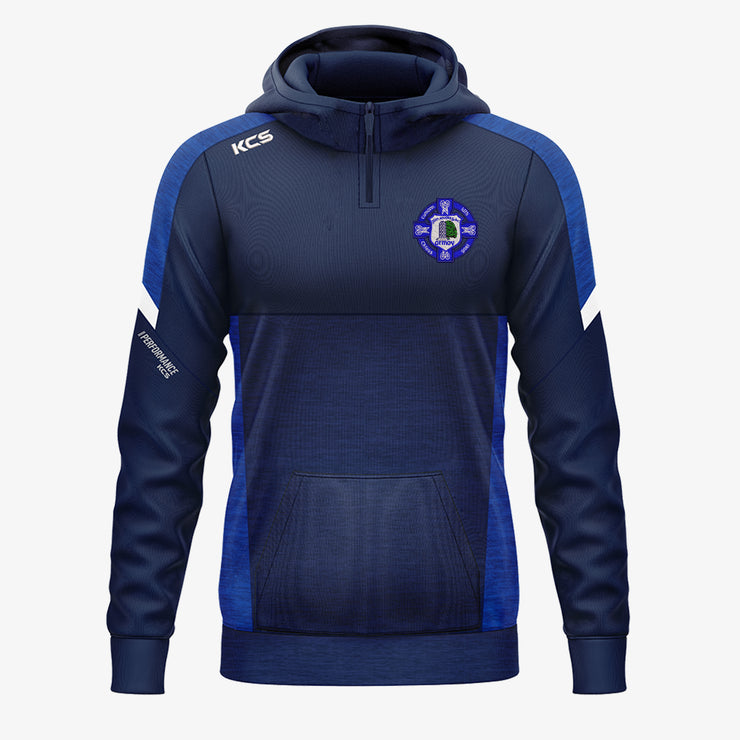 Glen Rovers Antrim KCS Helios Half Zip Hoodie - Navy / Royal / White