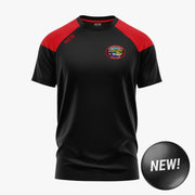 Glenbeigh Glencar GAA KCS Verona Tee Black/Red