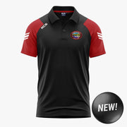 Glenbeigh Glencar GAA KCS Soul Polo Shirt Black/Red