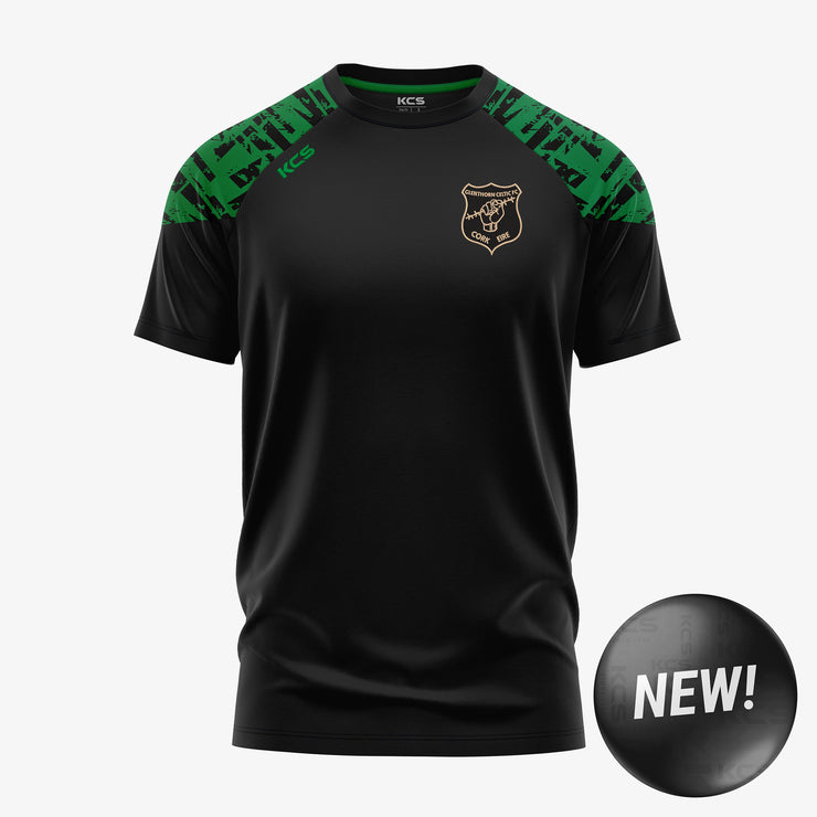 Glenthorn Celtic FC KCS Apollo Tee Black/Green