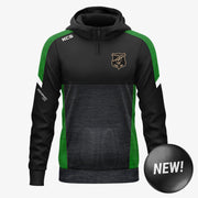 Glenthorn Celtic FC KCS Helios Half Zip Hoodie Black/Green/White