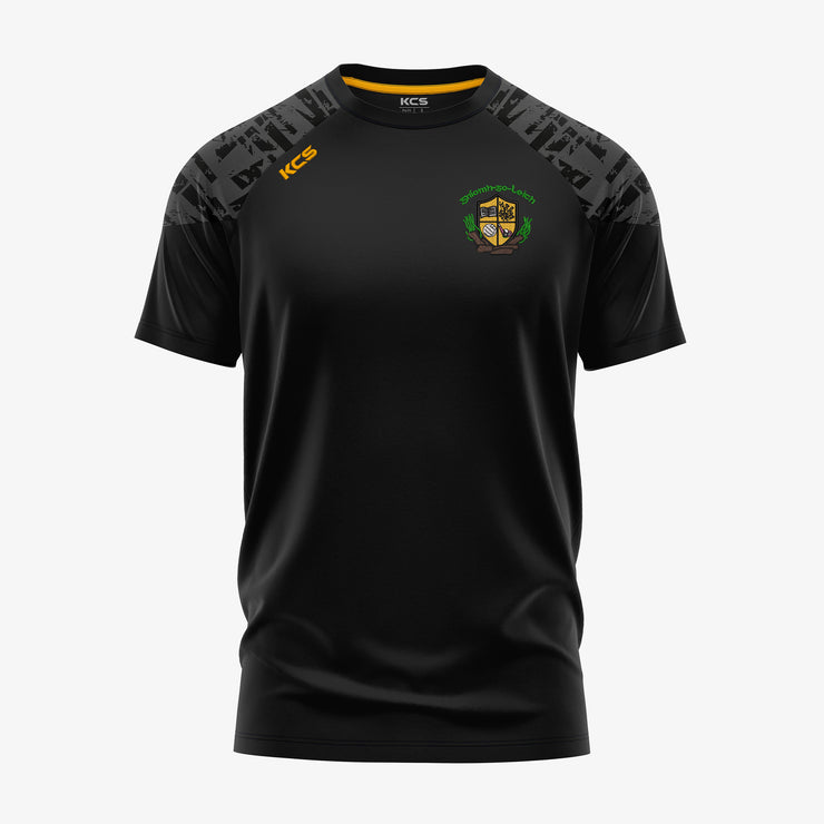Gneeveguilla GAA KCS Apollo Tee - Black / Graphite / Gold