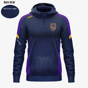 Grattan Ladies Longford KCS Helios Half Zip Hoodie Navy/Purple/Gold