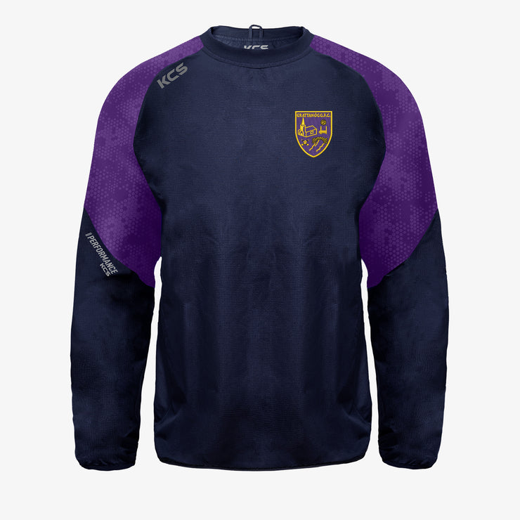 Grattan Óg GAA Longford KCS Focus Windcheater Navy/Purple