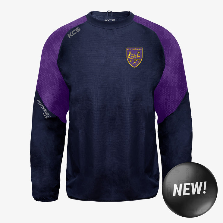 Grattan Óg GAA Longford KCS Focus Windcheater Navy/Purple