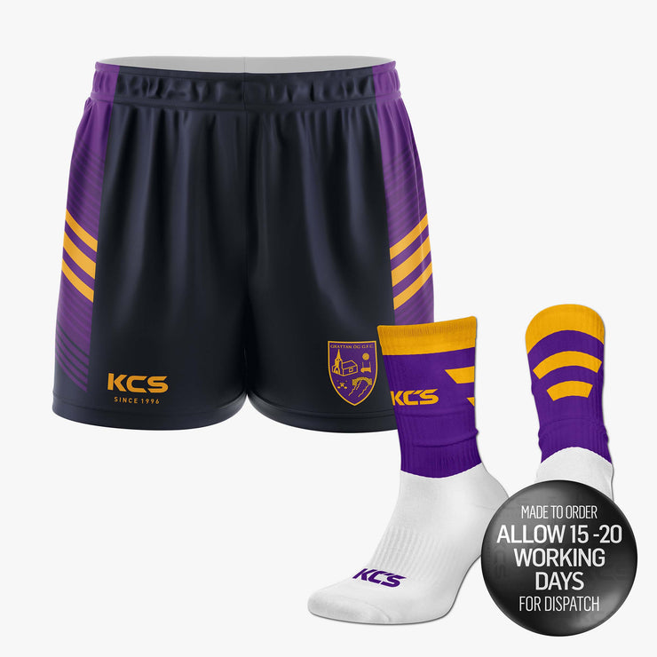 Grattan Óg GAA Longford Training Navy Shorts & Socks
