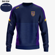 Grattan Ladies Longford KCS Helios Crew Neck Top Navy/Purple/Gold