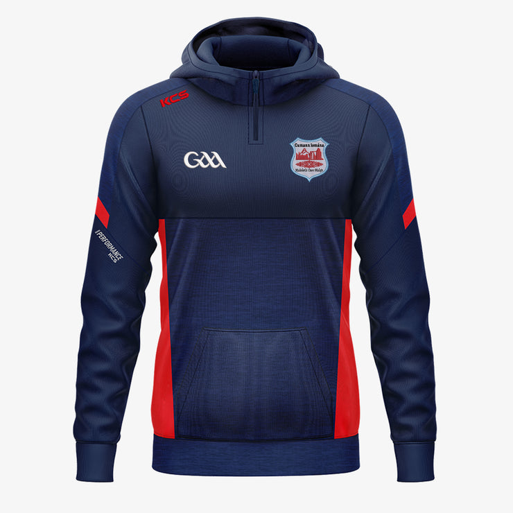 Abbeyknockmoy Hurling Club KCS Helios Half Zip Hoodie Navy/Red