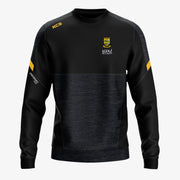 The Downs Ladies KCS Helios Crew Neck Top Black/Black/Gold