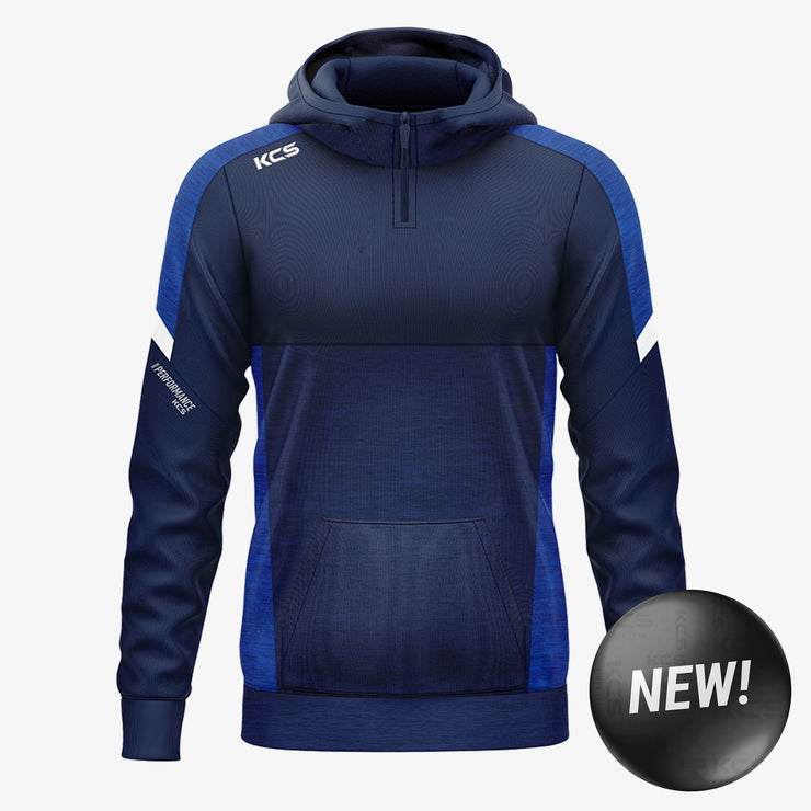 KCS Helios Half Zip Hoodie Navy/Royal/White