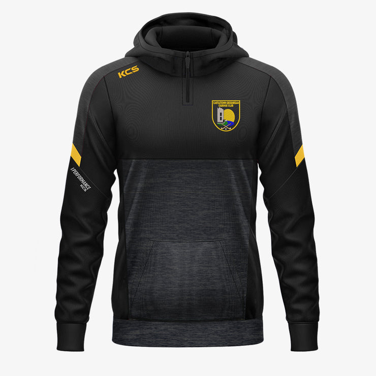 Castletown Geoghegan Camogie Club KCS Helios Half Zip Hoodie Black/Gold