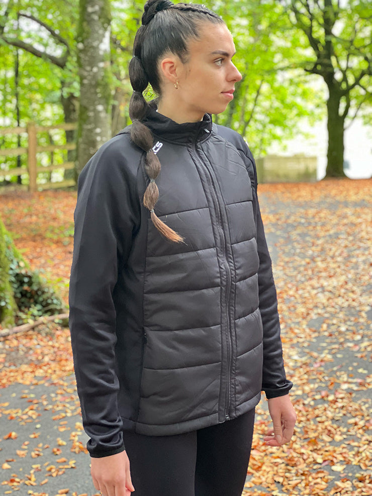 Cill Óige GAA KCS Derra Hybrid Jacket - Black