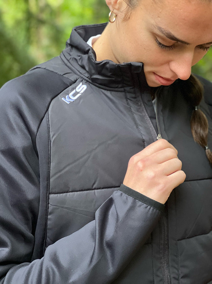 Midland Triathlon Club KCS Derra Hybrid Jacket - Black