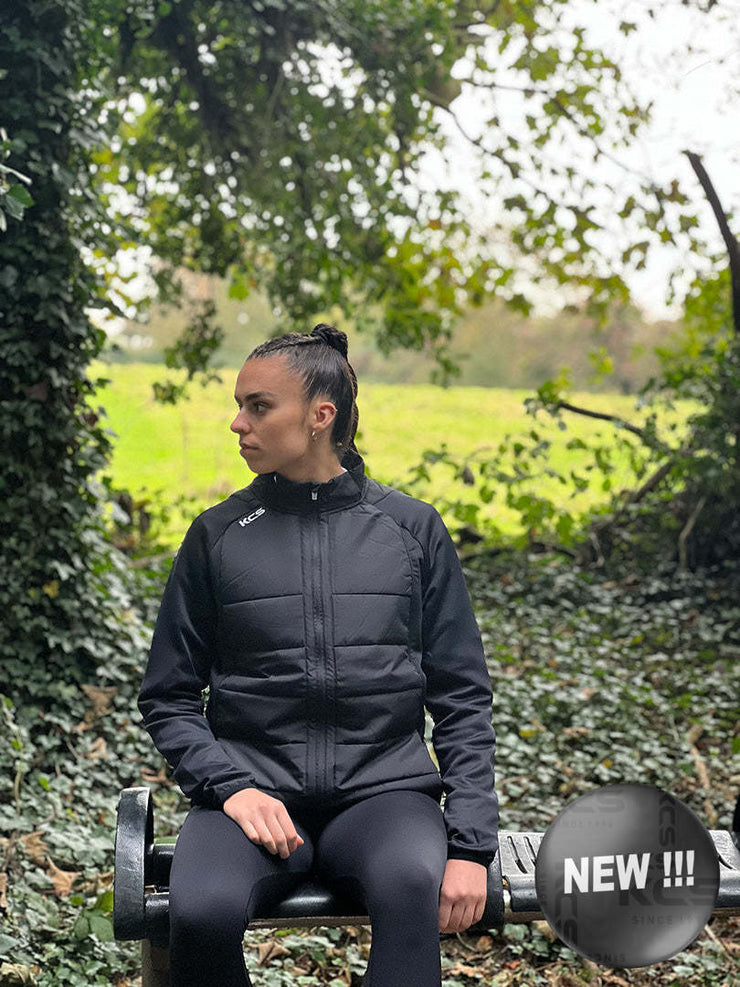 St. Brigids Camogie Club Westmeath KCS Derra Hybrid Jacket - Black