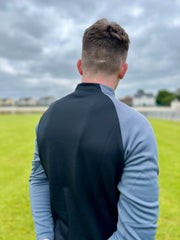 Mullingar Hockey Club KCS Soul Quarter Zip Top Black/Graphite