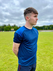 Raharney Hurling Club KCS Verona Tee Navy/Royal Blue