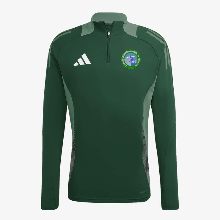 Irish Mountaineering Club Adidas 24 Tiro Competition Half Zip Green