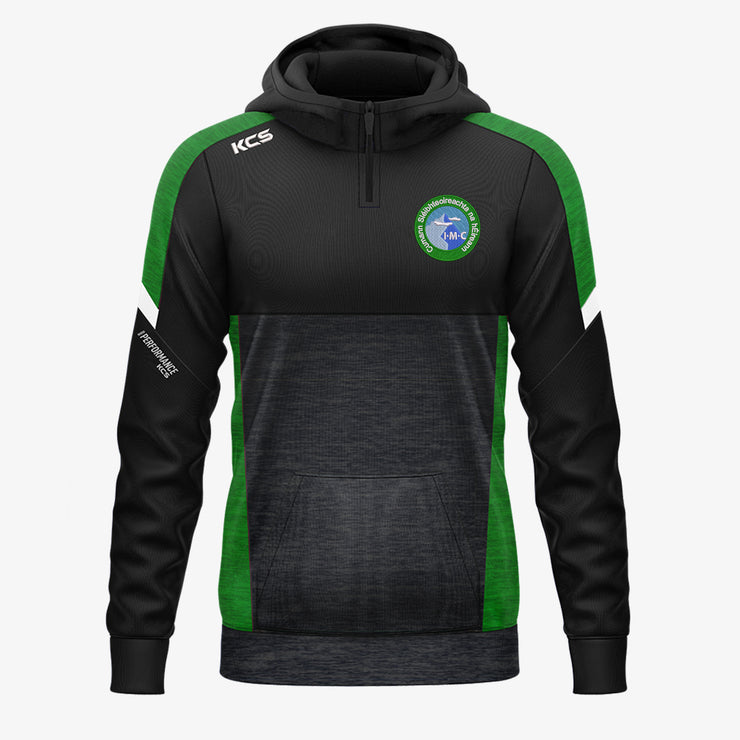 Irish Mountaineering Club KCS Helios Half Zip Hoodie Black/Green/White
