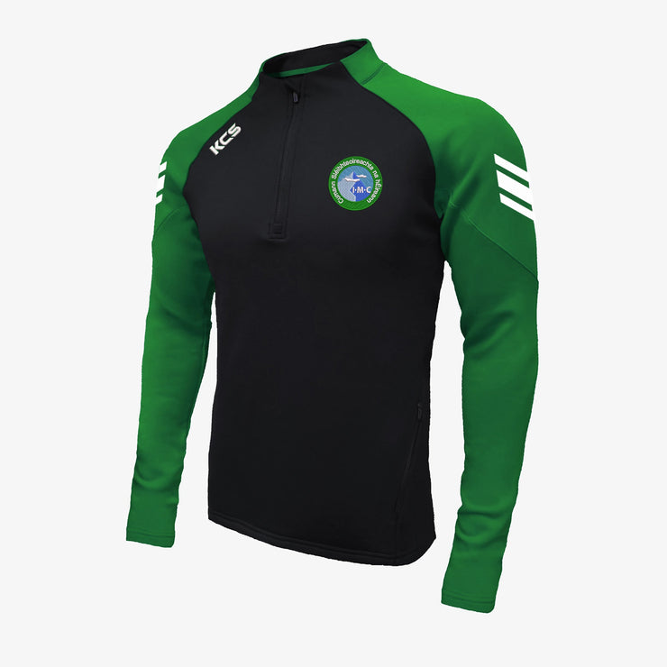 Irish Mountaineering Club KCS Soul Quarter Zip Top Black/Green