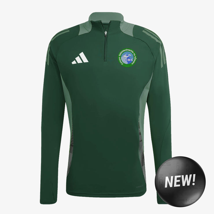 Irish Mountaineering Club Adidas 24 Tiro Competition Half Zip Green