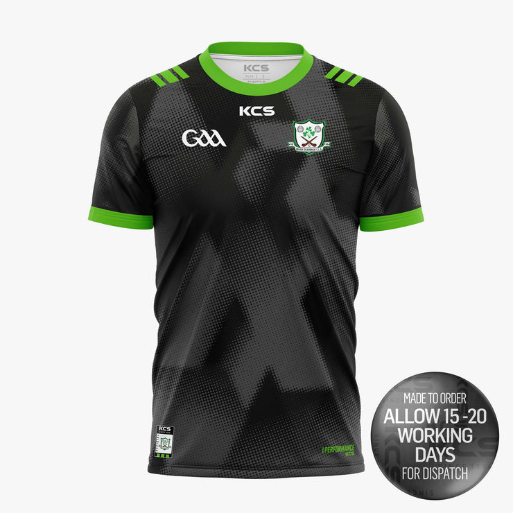 Longwood GAA Meath Training Jersey Black