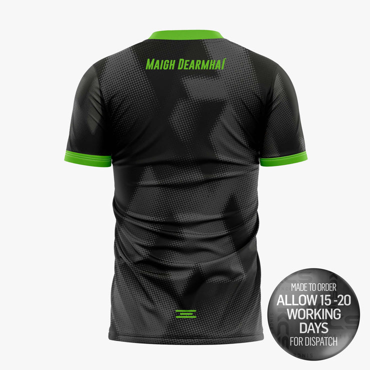 Longwood GAA Meath Training Jersey Black