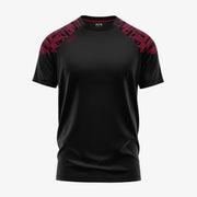 KCS Apollo Tee - Black / Maroon