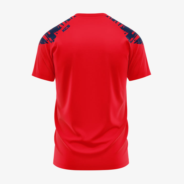 Mountcollins GAA KCS Apollo Tee - Red / Navy