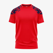 KCS Apollo Tee - Red / Navy