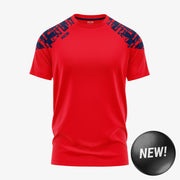KCS Apollo Tee - Red / Navy