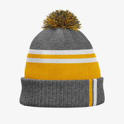 KCS Champion Beanie Hat - Dark Grey / Gold / White