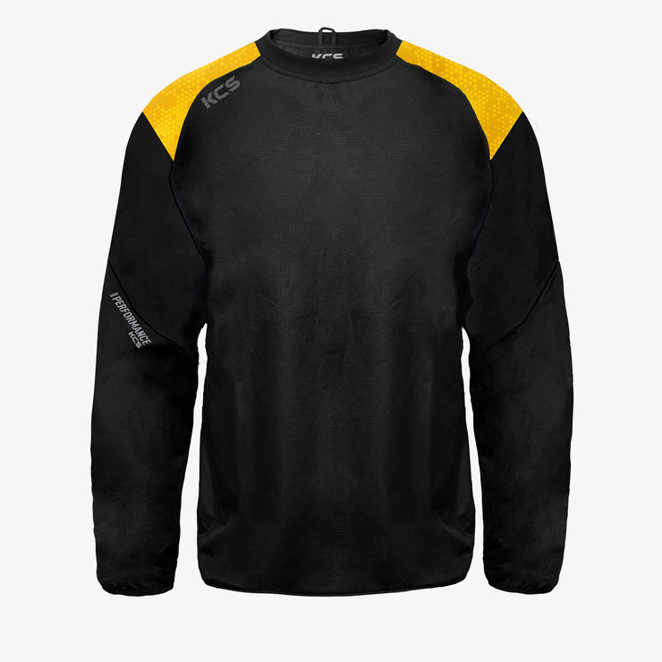 KCS Focus Windcheater Black/Gold