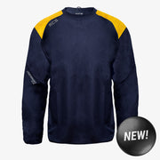 KCS Focus Windcheater Navy/Gold