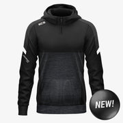 KCS Helios Half Zip Hoodie Black/White