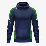 KCS Helios Half Zip Hoodie Navy/Green/White