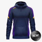 KCS Helios Half Zip Hoodie Navy/Purple/Gold