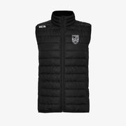 Queenstown Gaels Kids Cloud Puffer Gilet - Black