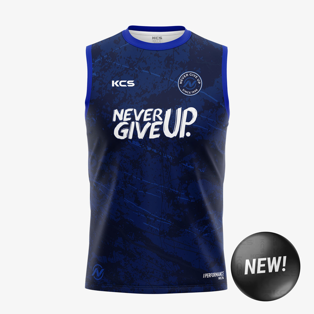 KCS Never Give Up Navy Strike Vest