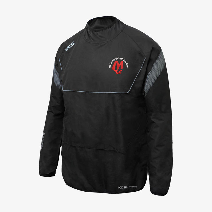 Midland Triathlon Club KCS REACT Windcheater / Black