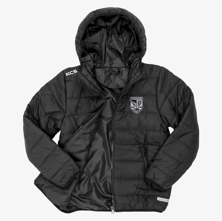 Queenstown Gaels KCS Siro Puffer Kids Jacket - Black