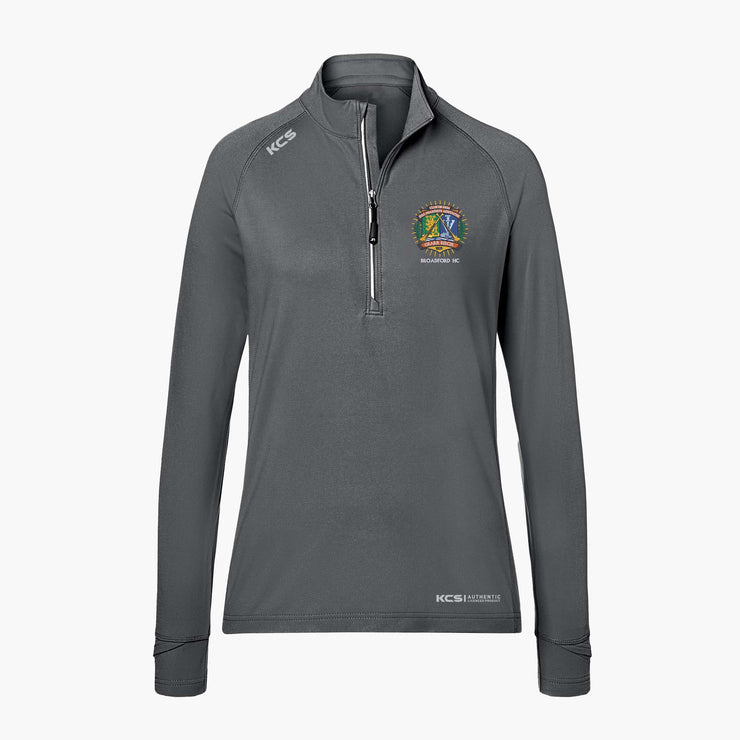 Broadford Hurling Club KCS Ladies Core Club Half Zip - Carbon