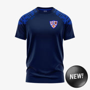Keel GAA KCS Apollo Tee - Navy / Royal