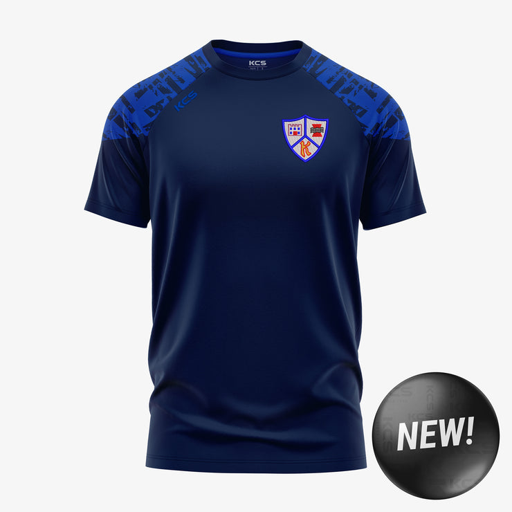 Keel GAA KCS Apollo Tee - Navy / Royal