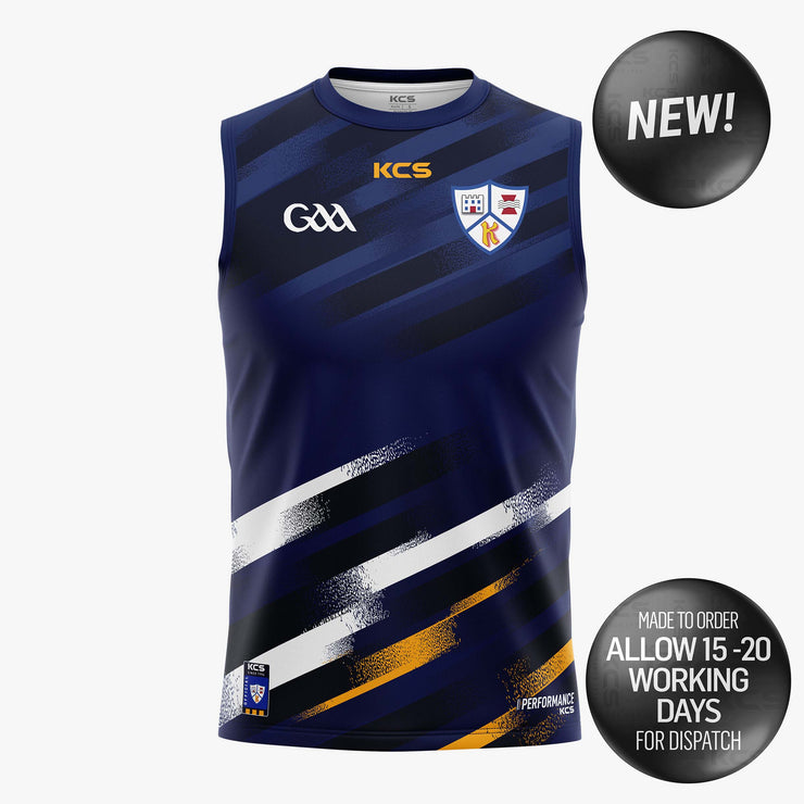 Keel GAA KCS Training Vest - Navy