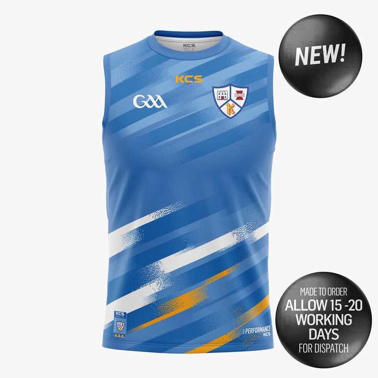 Keel GAA KCS Training Vest - Sky