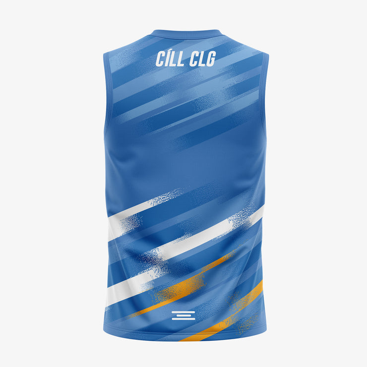 Keel GAA KCS Training Vest - Sky