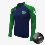 Kells Handball Club KCS Soul Quarter Zip Top Navy/Green