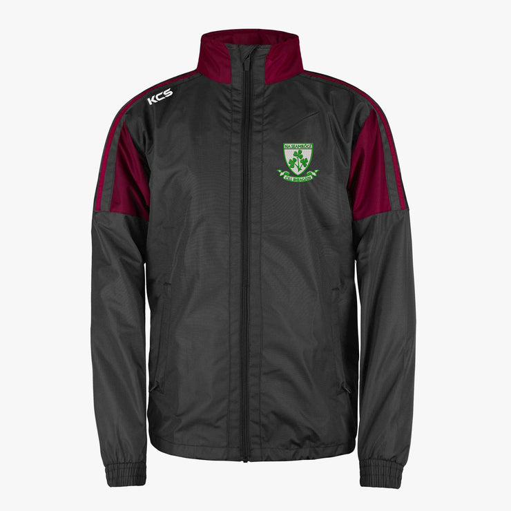 Kilbeggan Shamrocks GAA KCS VEGA Jacket Black/Maroon