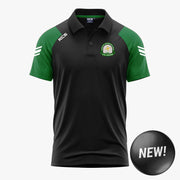 Kilbride GAA Roscommon KCS Soul Polo Shirt Black/Green